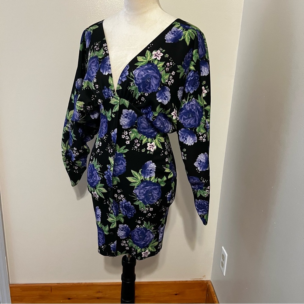 Asos Floral Dress Size 2 View 2